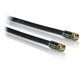 Câble à quadruple blindage Philips SDW5204W/27 de 3,6 m RG6. Connecteurs femelles à compression. – image 1 sur 1