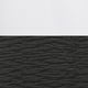 Rideau de douche en tissu Smart Curtains Hendrix Home Trends avec crochets à roulement à billes, 178 cm x 183 cm (70 po x 72 po), noir Motif à rayures horizontales – image 5 sur 5