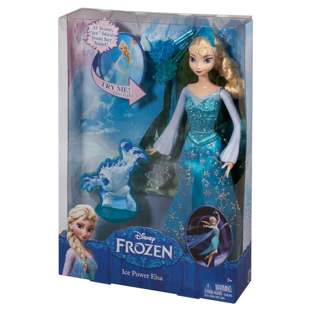 Poupée barbie Disney La reine des neiges Elsa patins à glace