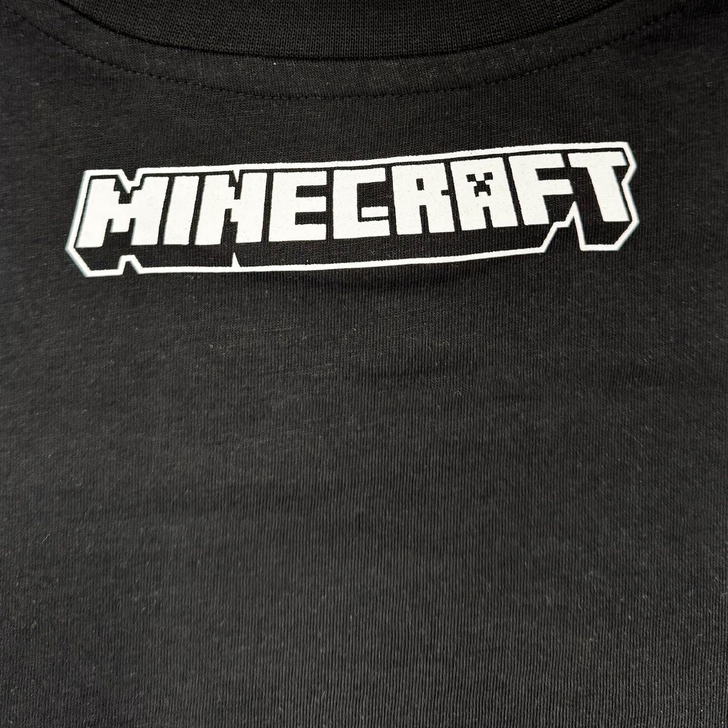 Minecraft Garçons Creeper Stockpile T-Shirt à Manches Courtes