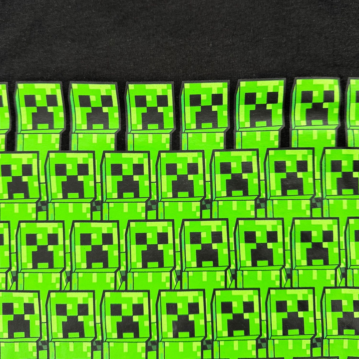 Minecraft Boys Creeper Stockpile Short Sleeve T-Shirt