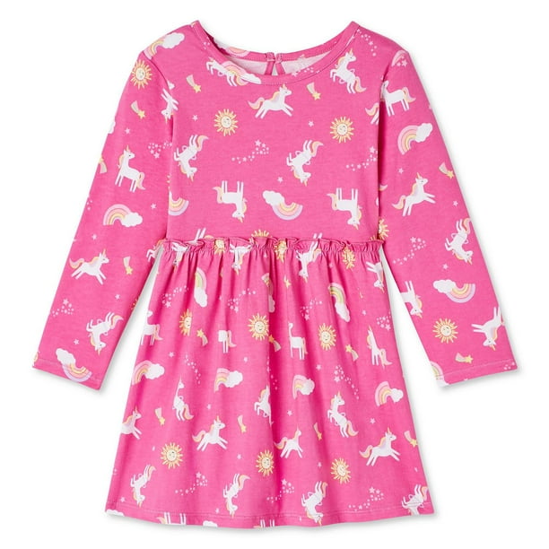 Toddler Girls' Long Sleeve Dress Walmart.ca