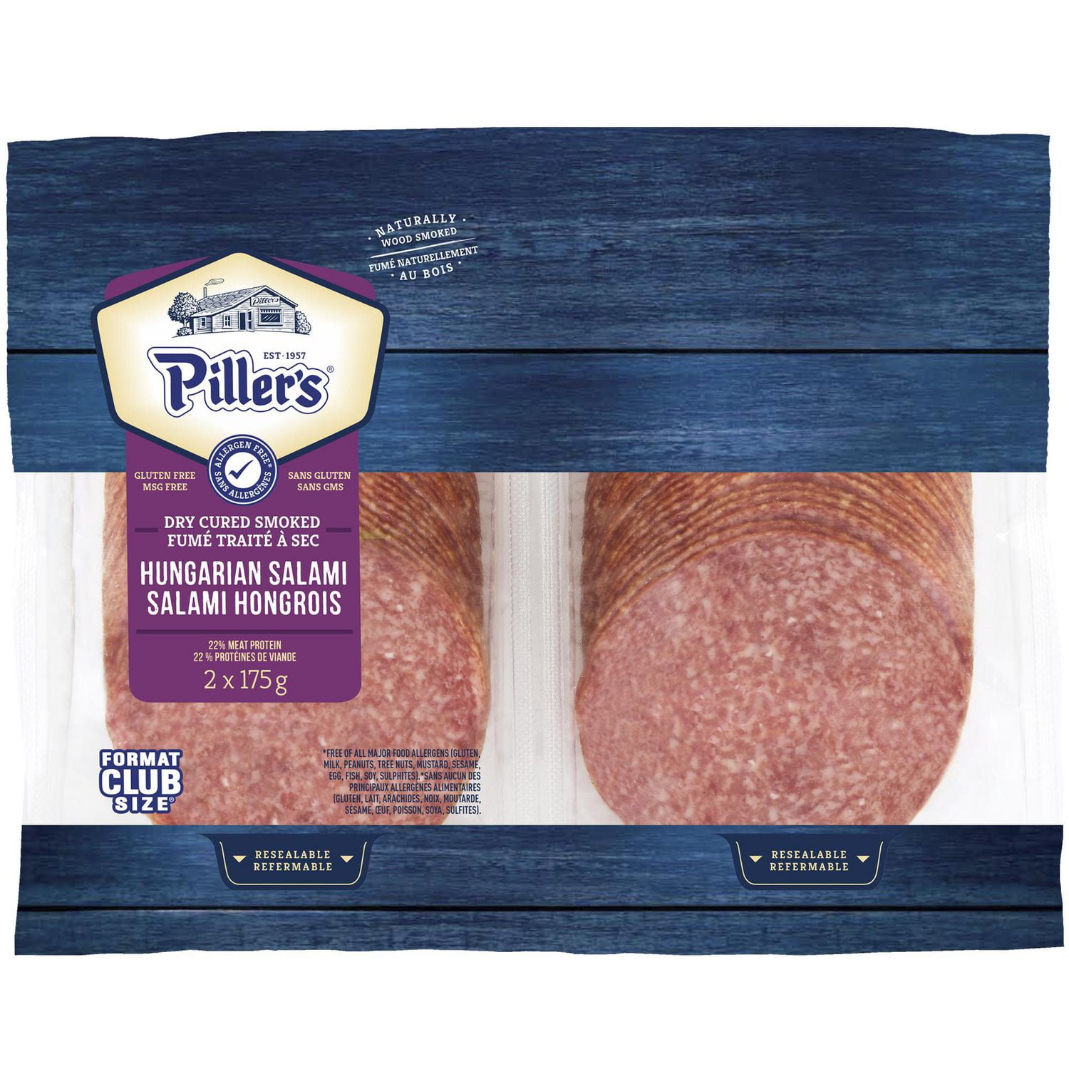 Piller’s® Club Size® Gluten Free Hungarian Salami Walmart Canada