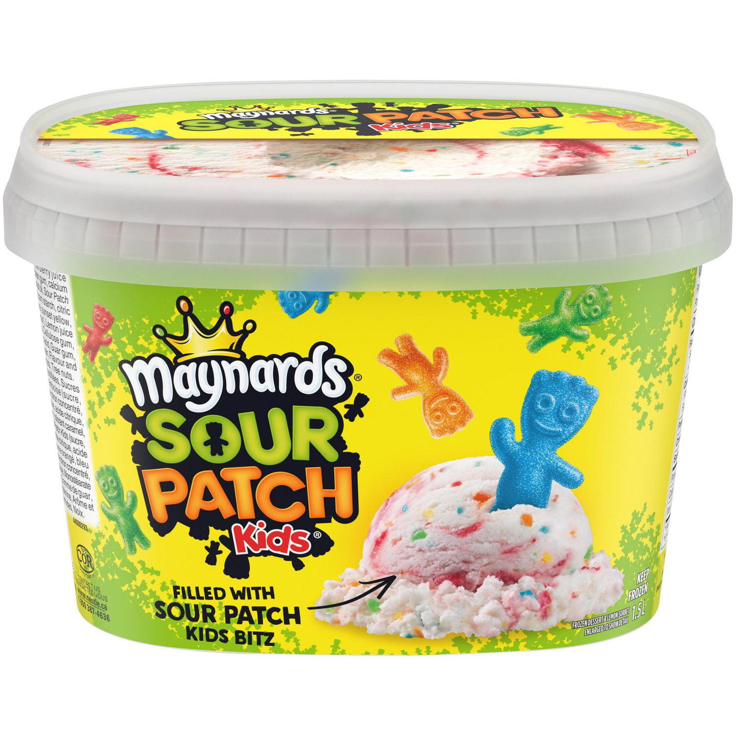 MAYNARDS® SOUR PATCH KIDS® Frozen Dessert & Lemon Sorbet | Walmart Canada