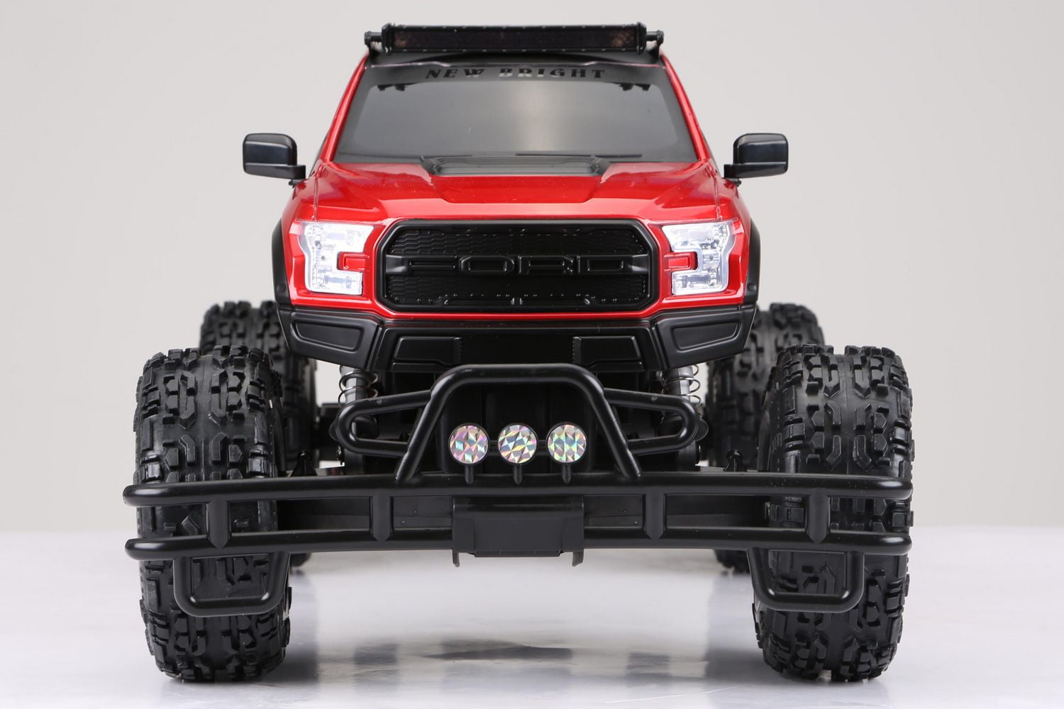 New Bright RC 1 8 Radio Control Ford Raptor Truck 2 Wheel Drive 2.4 GHz 12.8v Walmart