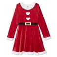 thumbnail image 1 of Robe du père Noël George pour filles, 1 of 2