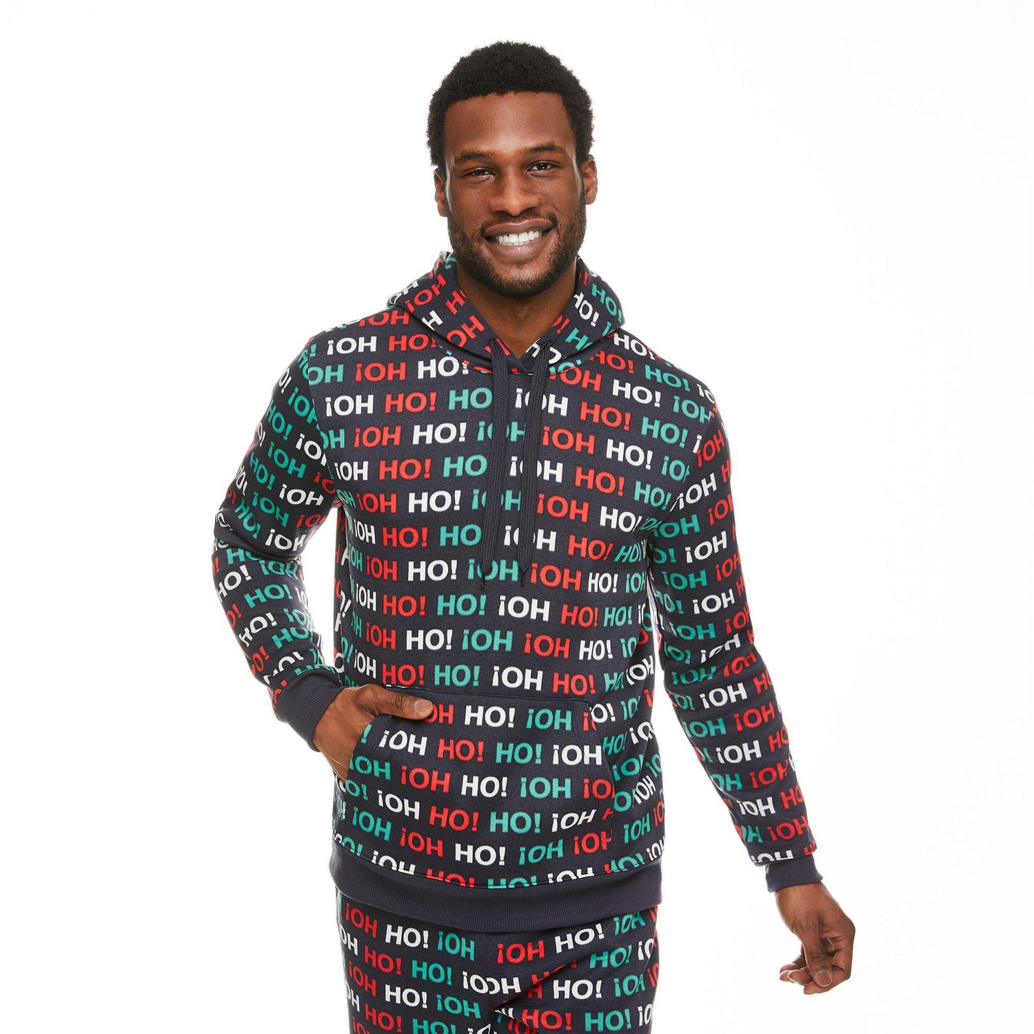 Haut à capuchon de Noël George pour hommes