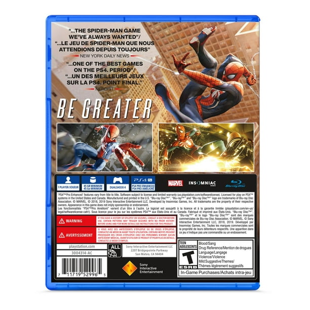 Buy Marvel's Spider-Man Game Of The Year Edition PS4 Game | PS4 games |  Argos