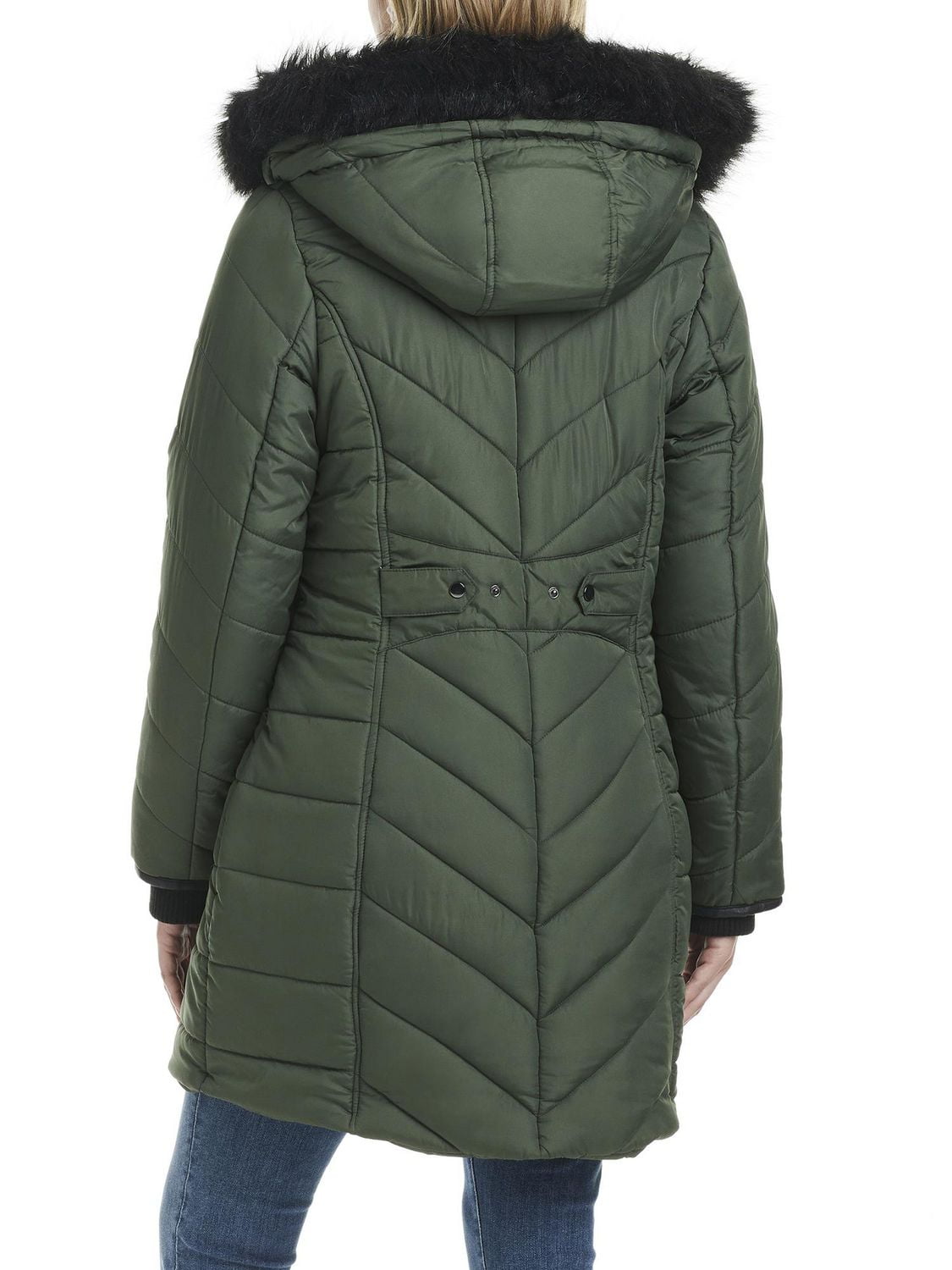 George Women s Full Zip Quilted Jacket