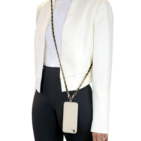 Crossbody cell phone lanyard