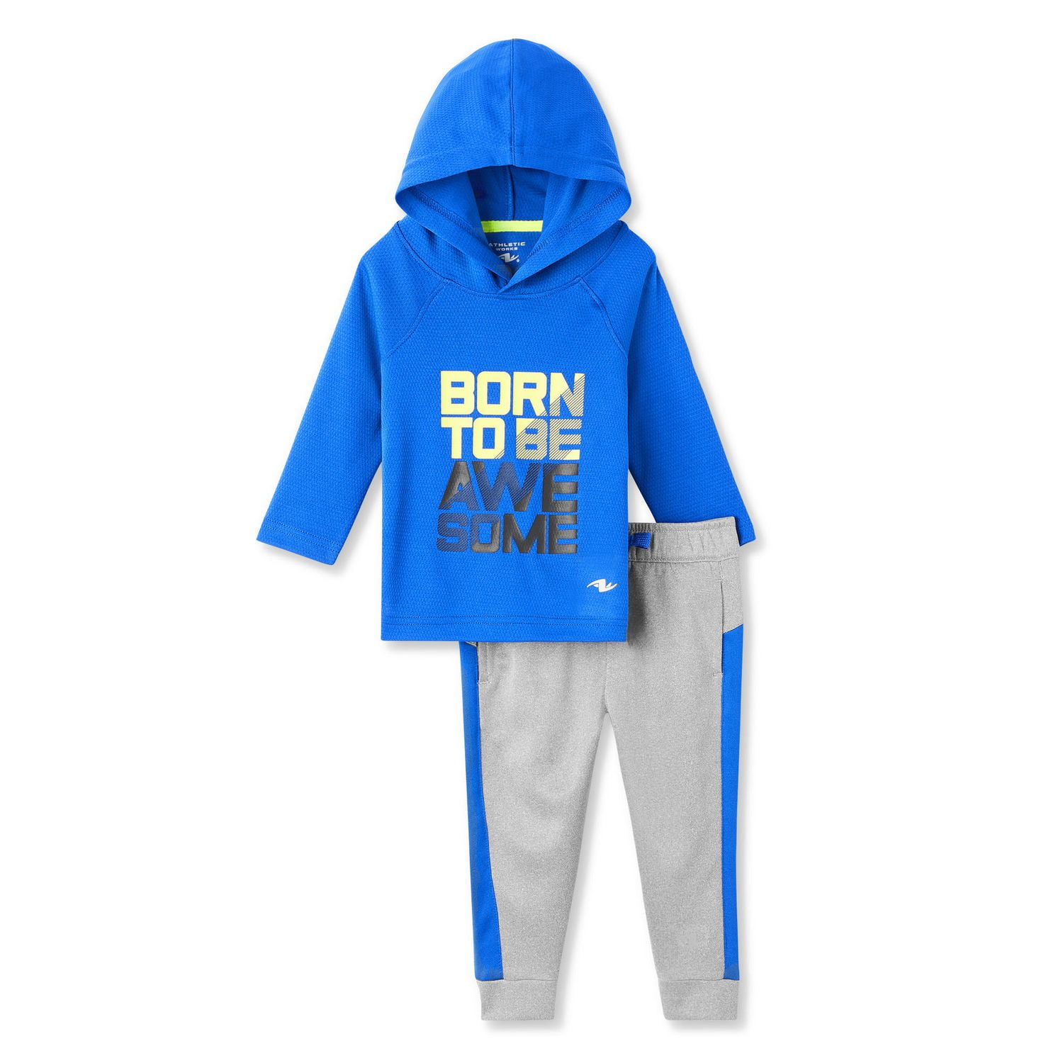 Athletic Works Baby Boys' Hooded Top and Jogger Set Walmart Canada