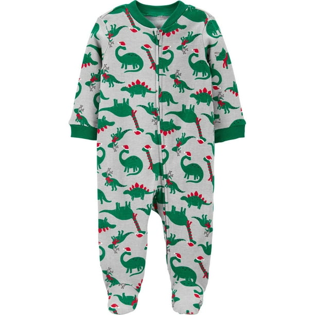 Tenue avec pyjama-grenouillère pour nouveau-née garcon Child of Mine made by Carter’s – Dino