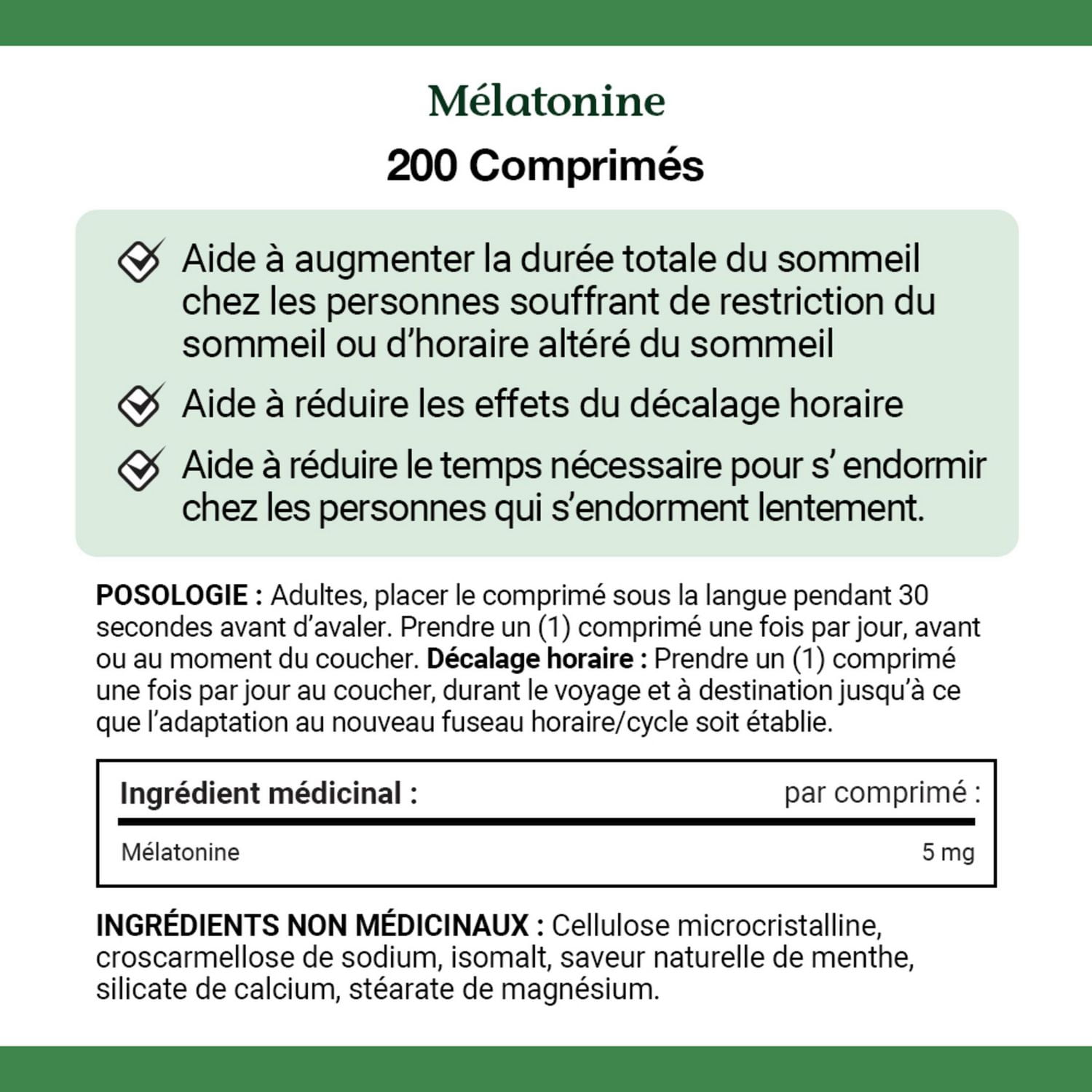 NATURE'S BOUNTY Melatonin, Quick Dissolve, 5 mg, Helps Reset Sleep-wake Cycle, Helps Increase Total Sleep Time, Helps To reduce the time it takes to Fall Asleep, Tablets 200.0 count, 200 Tablets