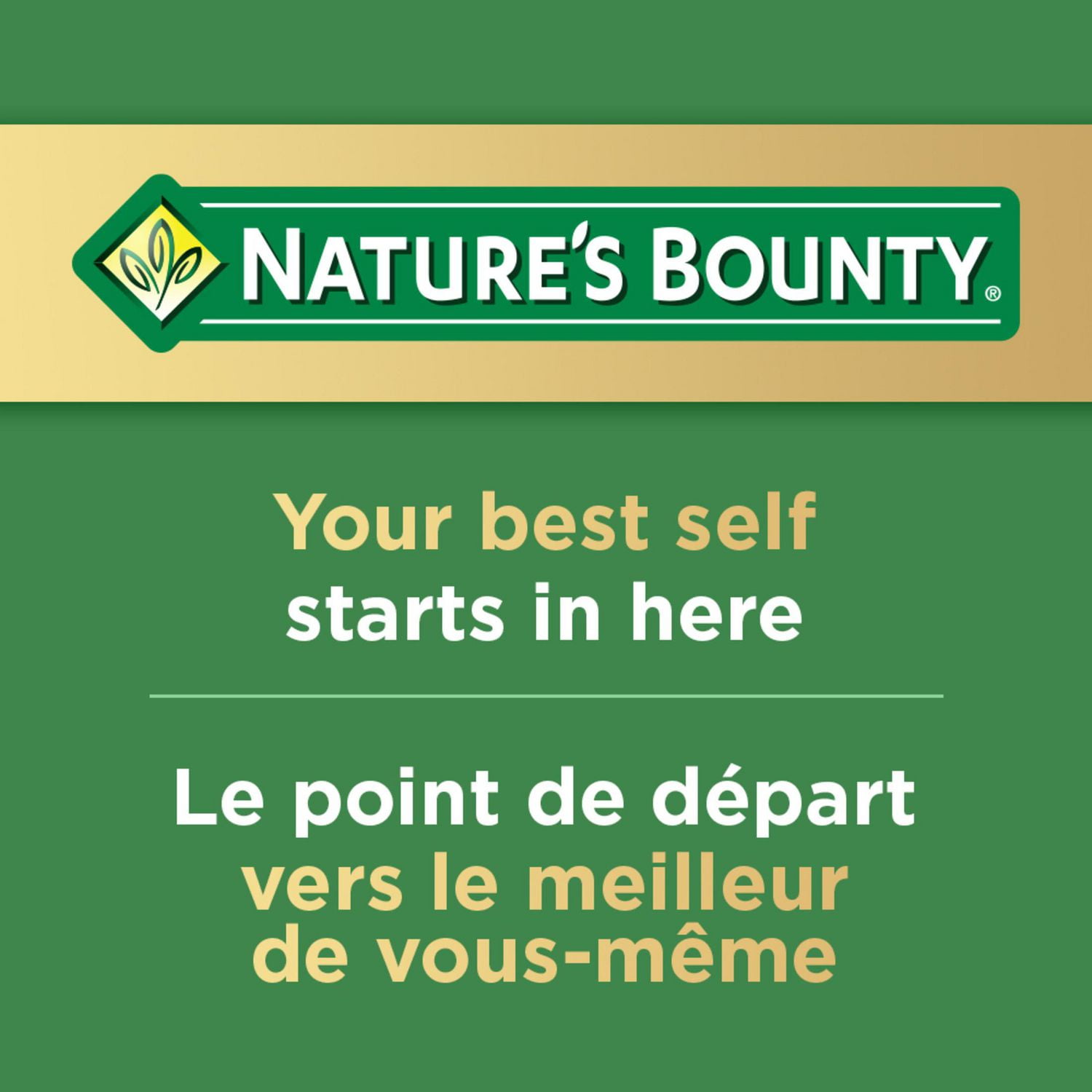 NATURE'S BOUNTY Zinc, 50 mg, soutien de la fonction immunitaire, aide à métaboliser les nutriments, aide à la formation des tissus, pour une bonne santé et une peau saine, caplets 100 paquet
