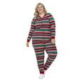 thumbnail image 1 of George Plus Women's Christmas Rear Flap One-Piece, 1 of 6