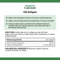 thumbnail image 4 of NATURE'S BOUNTY Calcium Plus Vitamin D3, Absorbable, 1200 mg, Helps In Development Of Bones & Teeth, Helps In Absorption & Use Of Calcium & Phosporus, May Reduce Risk Of Developing Osteoporosis, Softgels 100.0 count, 4 of 6