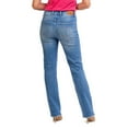 thumbnail image 3 of Jordache Women's High Rise Straight Jean, 3 of 4