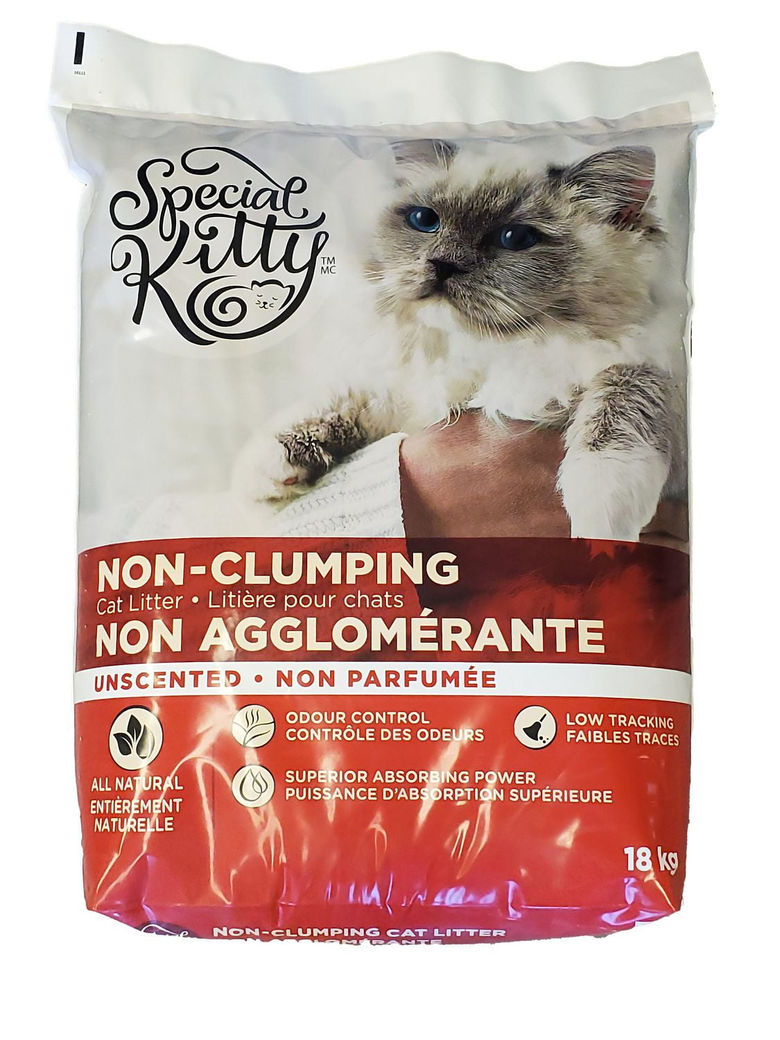 special kitty litter non clumping