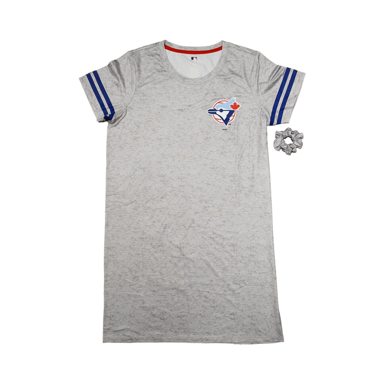 MLB Toronto Blue Jays Ladies Top with Scrunchie Sleepwear