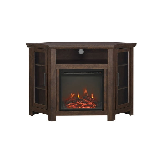 Manor Park Tall Corner Fireplace TV Stand for TV's up to 52" Multiple