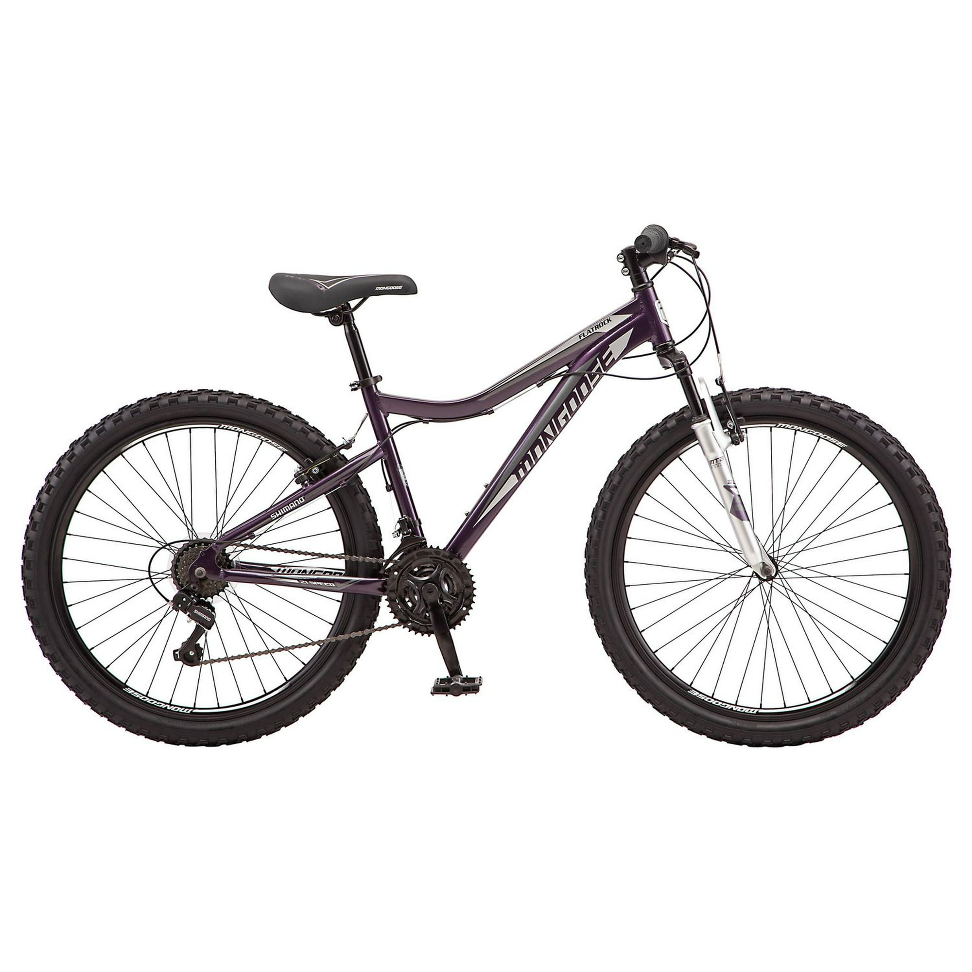 Mongoose Flatrock mountain bike, 21 speeds, 26-inch wheels