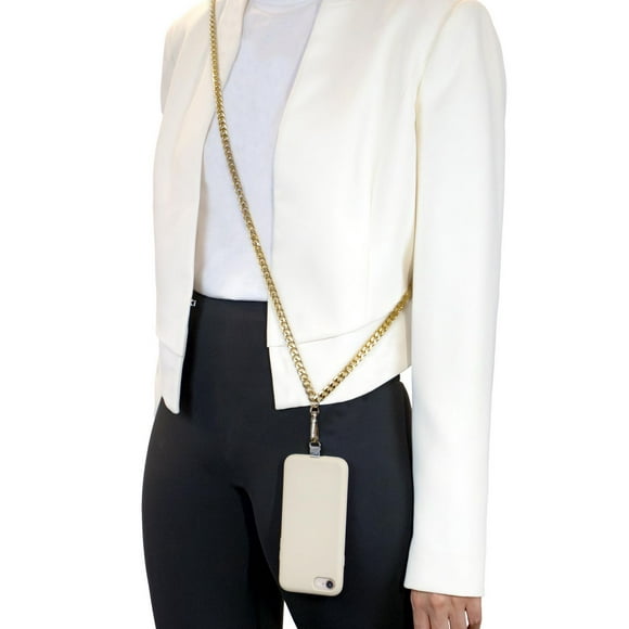 Crossbody cell phone lanyard