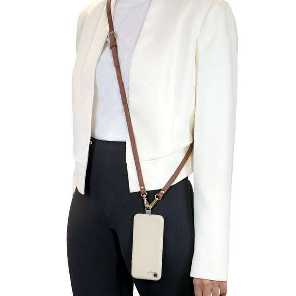 Crossbody cell phone lanyard