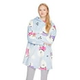 thumbnail image 1 of No Boundaries Women's Faux Shearling Snuggie, 1 of 6