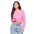thumbnail image 1 of No Boundaries Women's Crew Neckline Sweater, 1 of 6