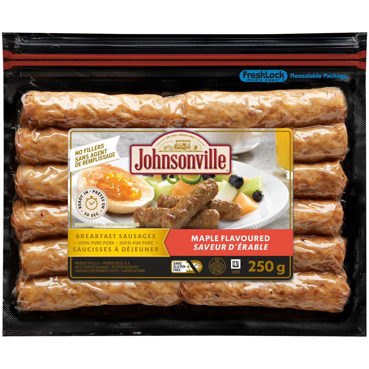 Johnsonville Fully Cooked Maple Flavoured Breakfast Links