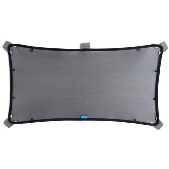 Munchkin Brica Magnetic Stretch to Fit Sun Shade, Black, Car Sunshade
