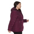 thumbnail image 2 of George Plus Women's Hooded Puffer Jacket, 2 of 6