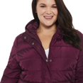 thumbnail image 4 of George Plus Women's Hooded Puffer Jacket, 4 of 6