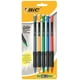 Porte-mine BIC Pencil Extra Comfort, pointe moyenne (0,7 mm), corps colorés assortis, 5 unités, idéal pour écrire au quotidien Paq. de 5 – image 1 sur 4