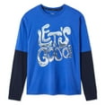 thumbnail image 1 of T-shirt trompe-l’œil avec imprimé graphique Athletic Works pour garçons, 1 of 2