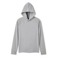 thumbnail image 1 of Athletic Works Boys' Textured Hooded Tee, 1 of 2