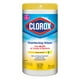 Paq. de 75 serviettes désinfectantes Clorox® au parfum de citron 75 unités – image 2 sur 7