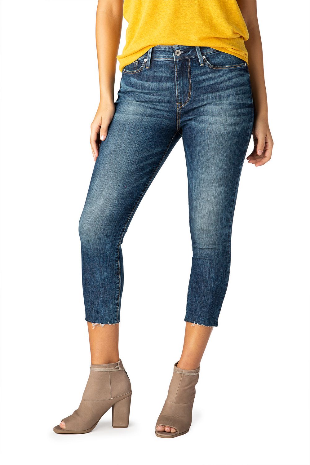 levi's signature high rise ankle skinny jeans