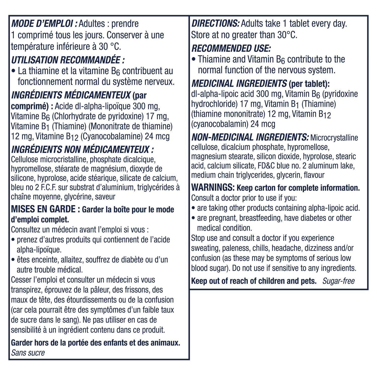 Nervive Nerve Health, 30 Count