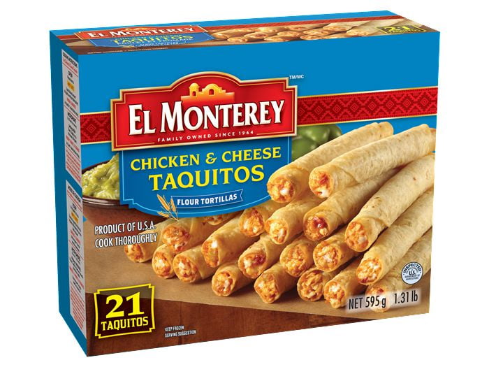 EL Monterey Chicken And Cheese Taquitos - Walmart.ca