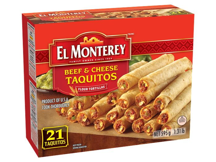EL Monterey Beef And Cheese Taquitos Walmart Canada