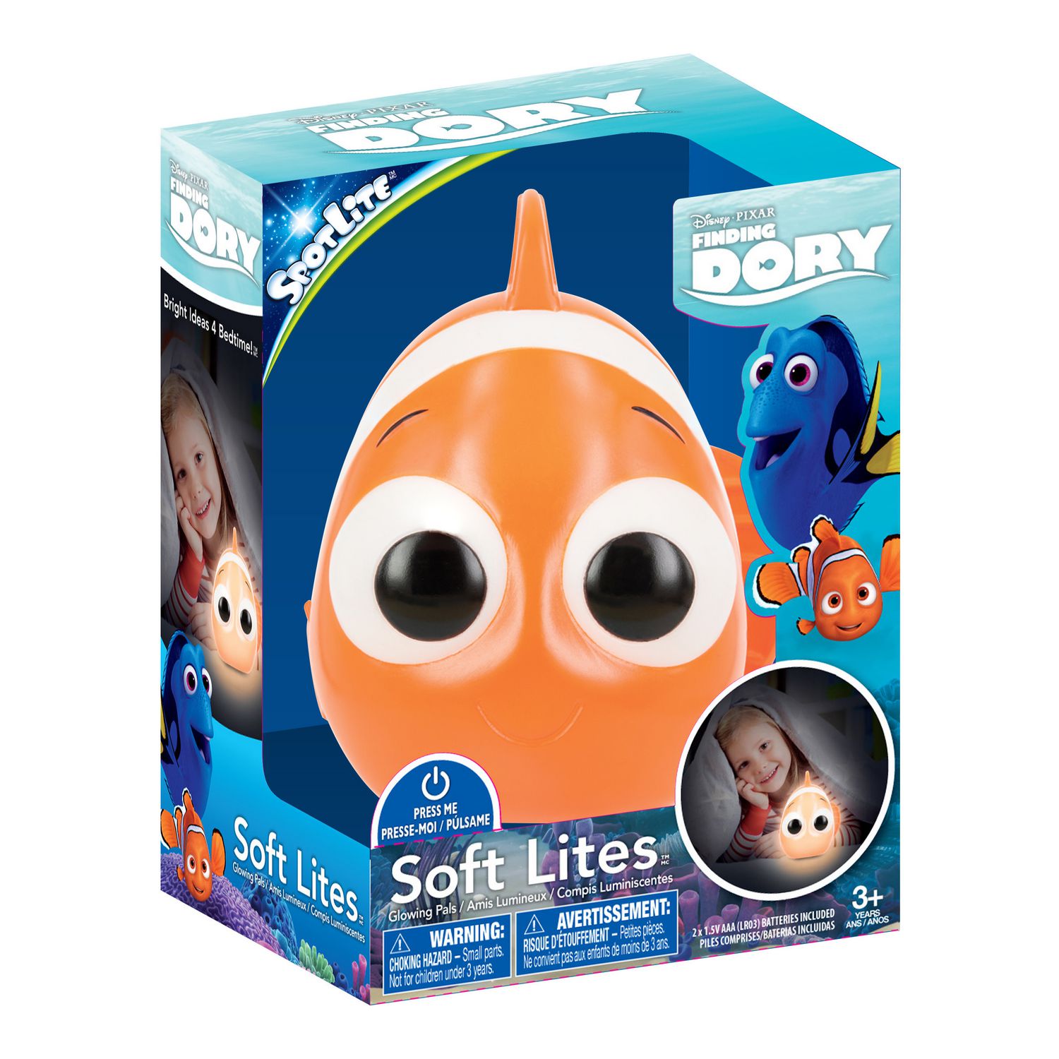 Disney Finding Dory Clip on Glowing Character Lite for sale online 