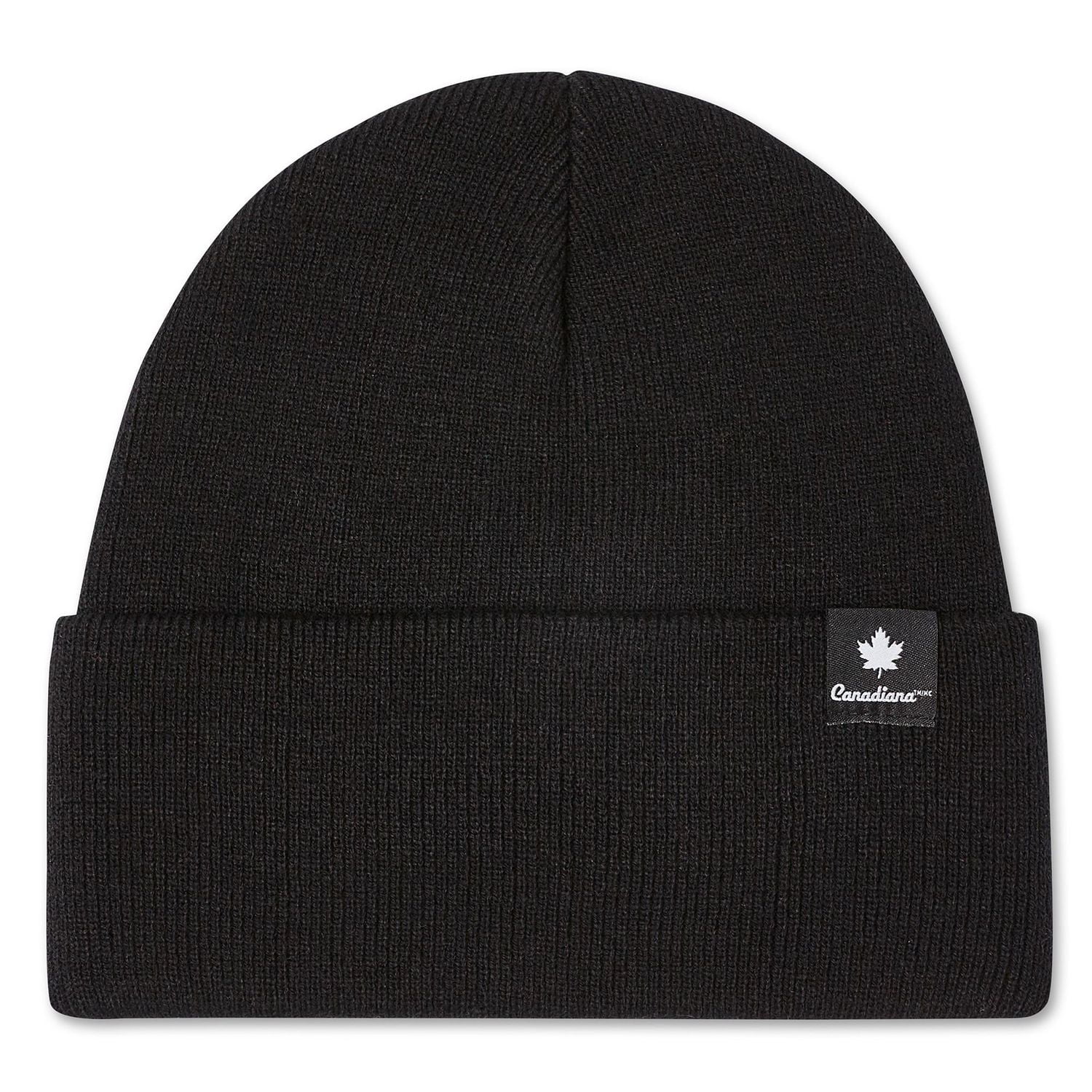 Bonnet avec revers Canadiana unisexe