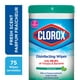 Serviettes désinfectantes Clorox® au parfum fraîcheur, boîte de 75 75 unités – image 1 sur 7