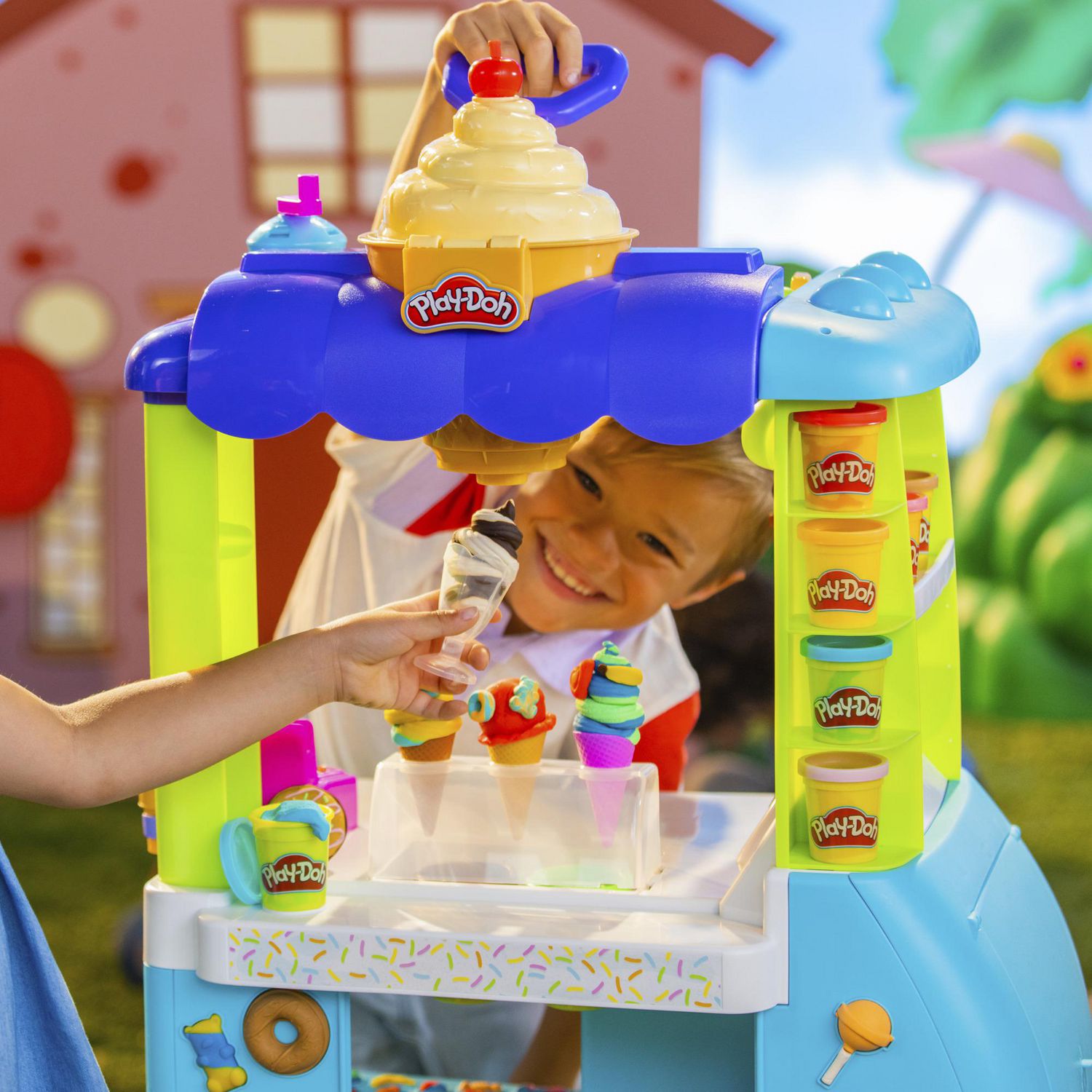 Play-Doh – Pate A Modeler – Le Camion de Glaces : : Jeux et Jouets