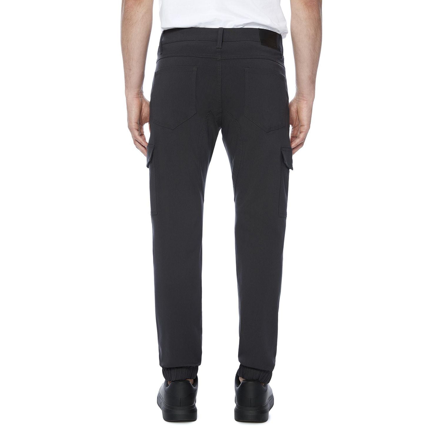 Jogger pour hommes cargo Dark Black Tailles 30-40