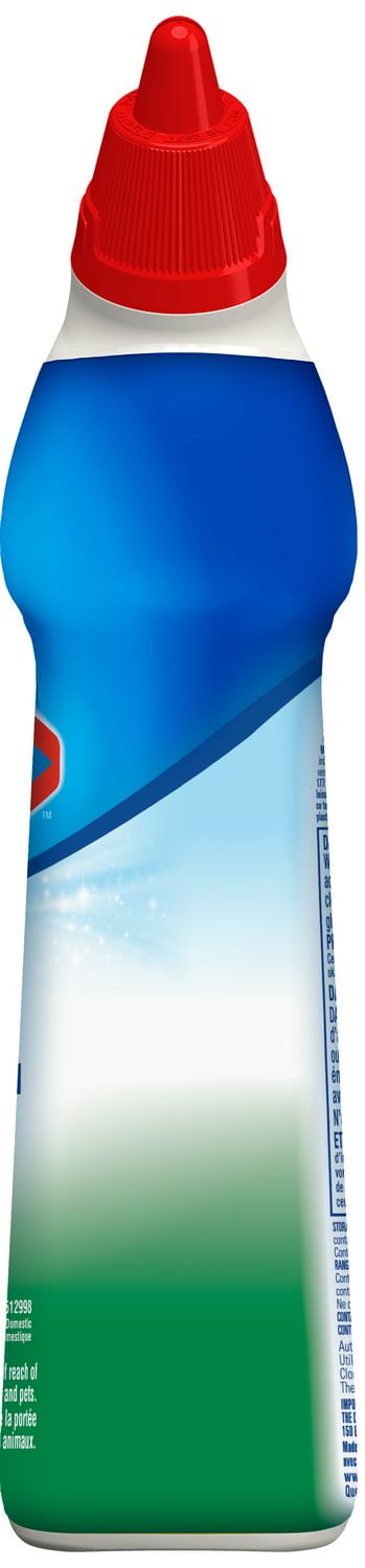 Clorox® Disinfecting Toilet Bowl Cleaner with Bleach, Fresh Scent, 709 mL, Kills 99.9% of germs*