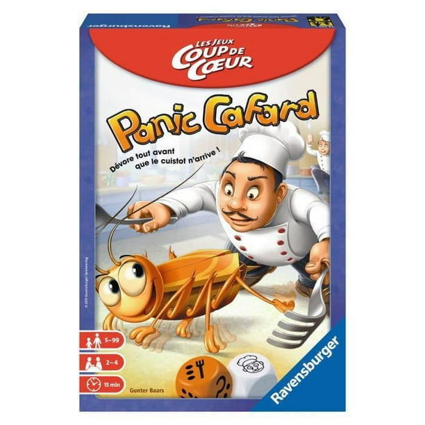 Jeu La Cucaracha version de poche, NL/FR +5a (Panic Cafard) JAUNE