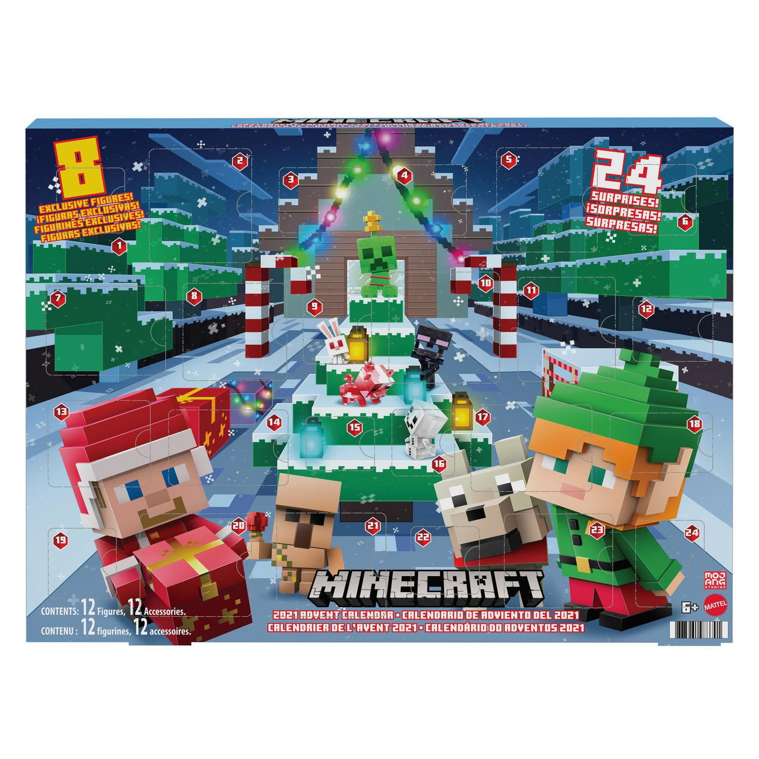 Minecraft Mini Figures 2021 Advent Calendar Walmart Canada