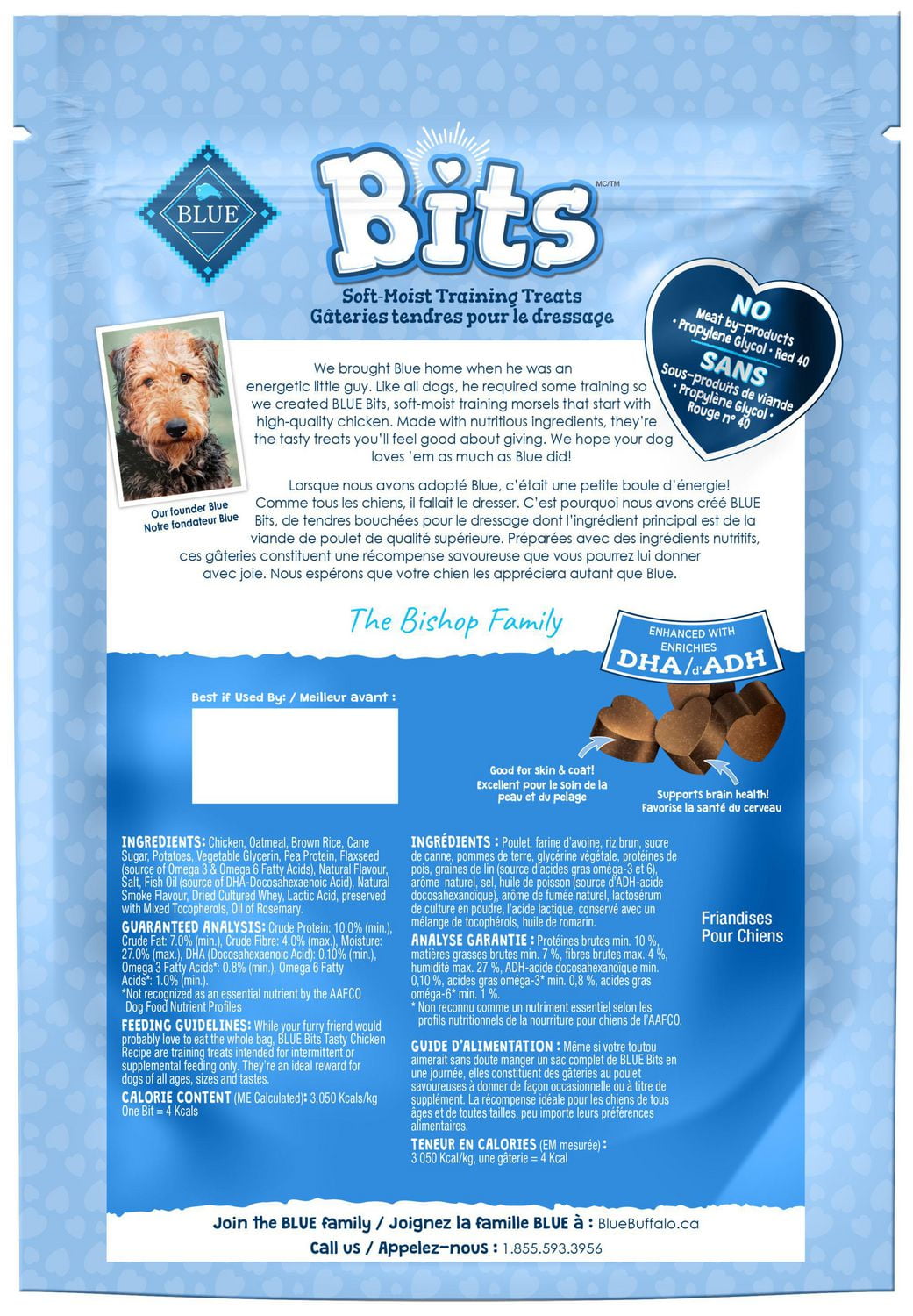 Blue bits soft sales moist training treats